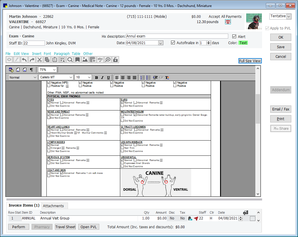 screenshot of Cornerstone Software